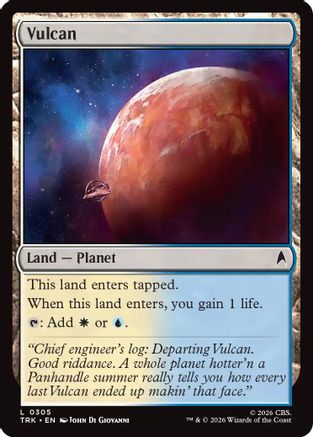Vulcan (TRK-305) [Star Trek] Foil
