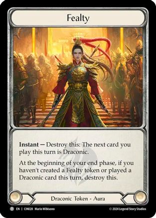 Fealty (CIN028) - Blitz Deck: The Hunted - Cindra