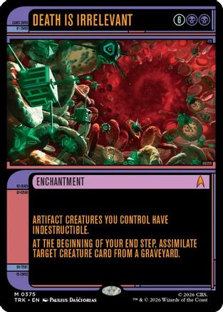Death Is Irrelevant (Showcase) (TRK-375) [Star Trek]