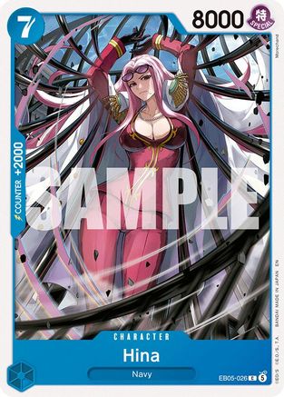 Hina (EB05-026) - Extra Booster: One Piece Heroines Edition Vol. 2