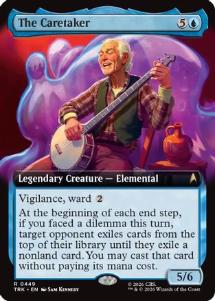 The Caretaker (Extended Art) (TRK-449) [Star Trek] Foil