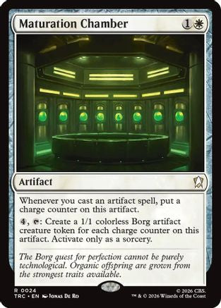 Maturation Chamber (Surge Foil) (TRC-024) [Commander: Star Trek] Foil