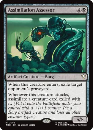 Assimilation Assessor (Surge Foil) (TRC-056) [Commander: Star Trek] Foil