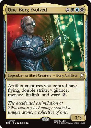 One, Borg Evolved (TRC-100) [Commander: Star Trek]