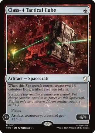 Class-4 Tactical Cube (TRC-110) [Commander: Star Trek]