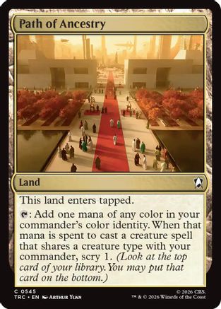 Path of Ancestry (TRC-545) [Commander: Star Trek]
