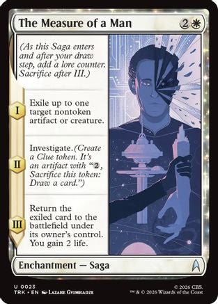 The Measure of a Man (TRK-023) [Star Trek] Foil