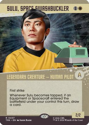 Sulu, Space Swashbuckler (Showcase) (TRK-407) [Star Trek]
