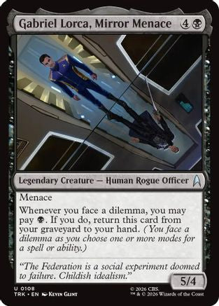 Gabriel Lorca, Mirror Menace (TRK-108) [Star Trek]