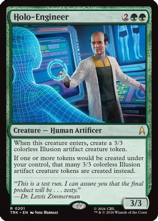 Holo-Engineer (TRK-201) [Star Trek] Foil