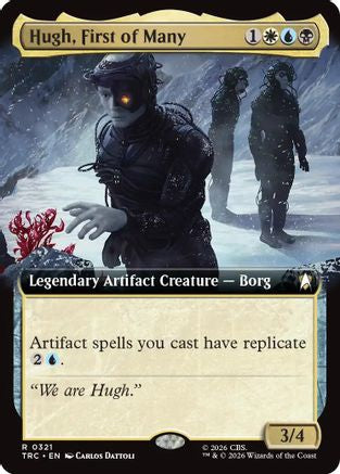 Hugh, First of Many (Extended Art) (TRC-321) [Commander: Star Trek]