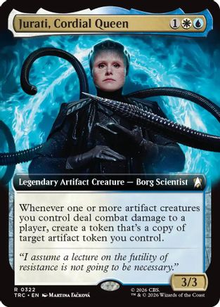 Jurati, Cordial Queen (Extended Art) (TRC-322) [Commander: Star Trek]