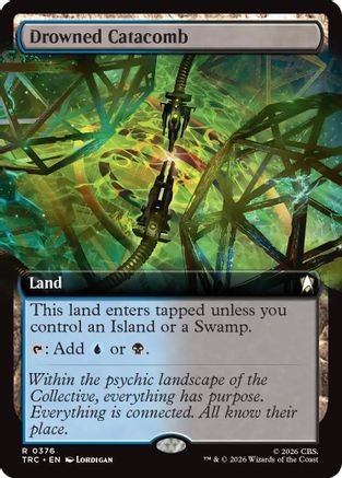 Drowned Catacomb (Extended Art) (TRC-376) [Commander: Star Trek]