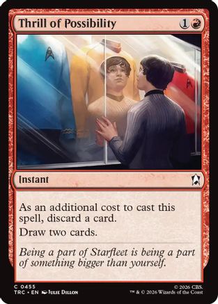 Thrill of Possibility (TRC-455) [Commander: Star Trek]