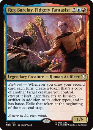 Reg Barclay, Fidgety Fantasist (TRC-102) [Commander: Star Trek]
