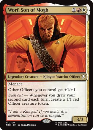 Worf, Son of Mogh (TRC-109) [Commander: Star Trek]