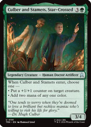 Culber and Stamets, Star-Crossed (TRK-191) [Star Trek] Foil