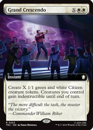 Grand Crescendo (Extended Art) (TRC-222) [Commander: Star Trek]