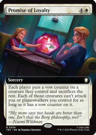 Promise of Loyalty (Extended Art) (TRC-234) [Commander: Star Trek]