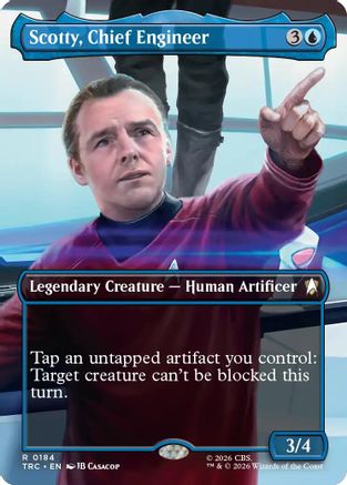 Scotty, Chief Engineer (Borderless) (TRC-184) [Commander: Star Trek]
