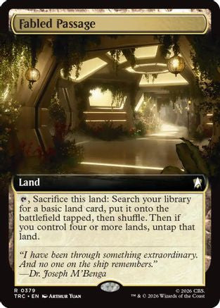 Fabled Passage (Extended Art) (TRC-379) [Commander: Star Trek]