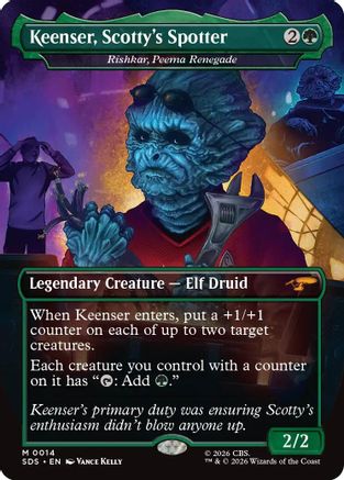 Keenser, Scotty's Spotter - Rishkar, Peema Renegade (Borderless) (SDS-014) [Star Trek: Stardates]