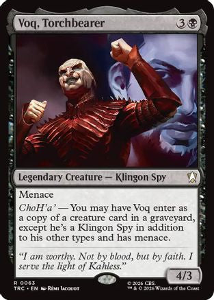Voq, Torchbearer (TRC-063) [Commander: Star Trek]