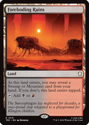 Foreboding Ruins (TRC-531) [Commander: Star Trek]