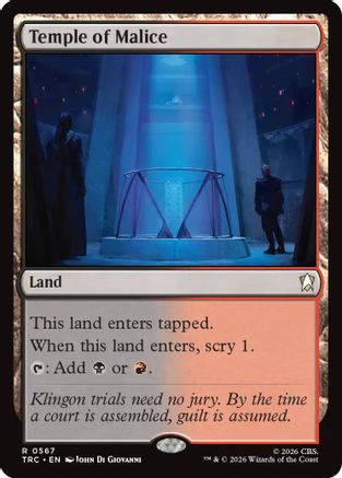 Temple of Malice (TRC-567) [Commander: Star Trek]