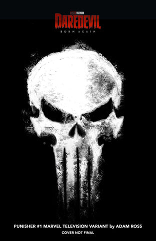 Punisher #1 Adam Ross Marvel Television Logo Variant