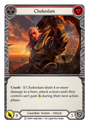 Chokeslam (Red) [1HP070] (History Pack 1)