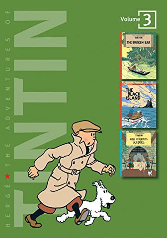 The Adventures of Tintin: Volume 3 (Compact Editions): The Broken Ear / The Black Island / King Ottokar's Sceptre (The Adventures of Tintin - Compact Editions) Herge