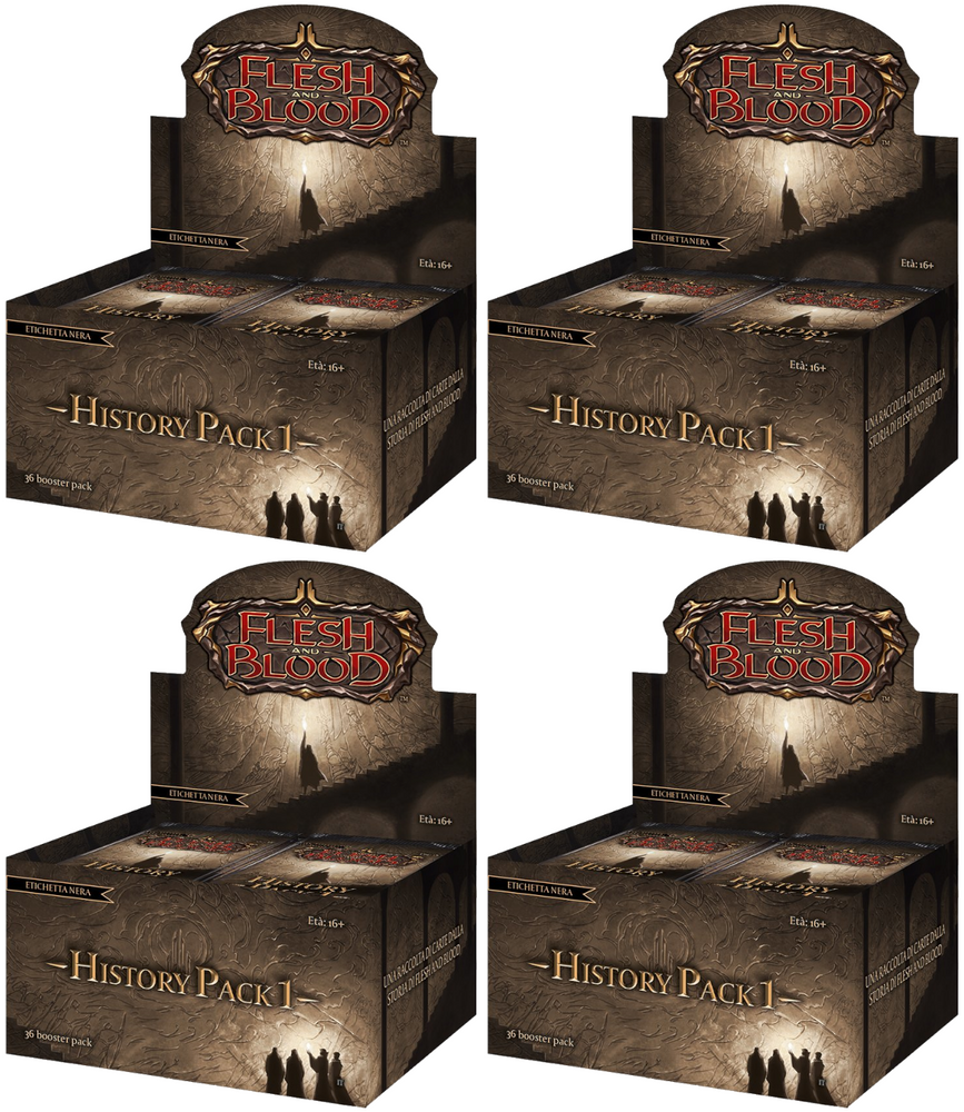 History Pack 1: Black Label [Italian] - Booster Case