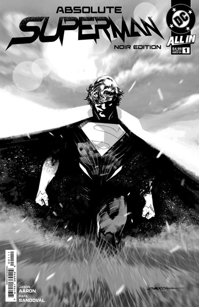 Absolute Superman #1 Rafa Sandoval - Noir Edition