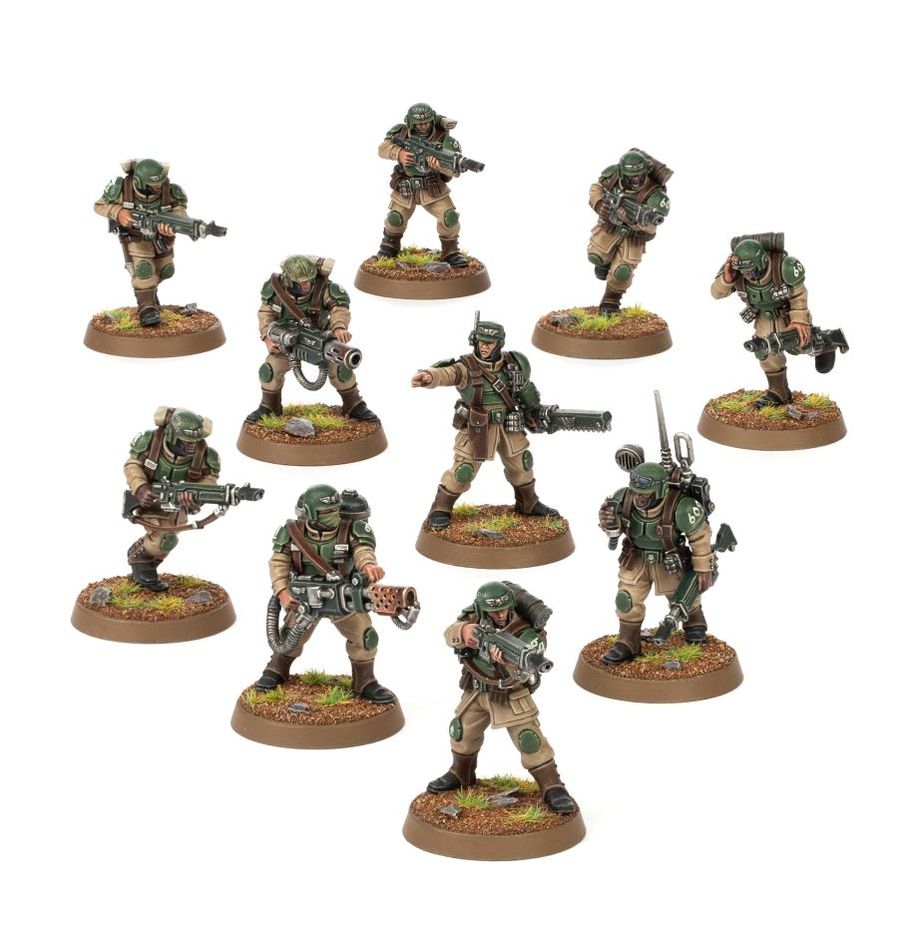 Cadian Shock Troops - Astra Militarum