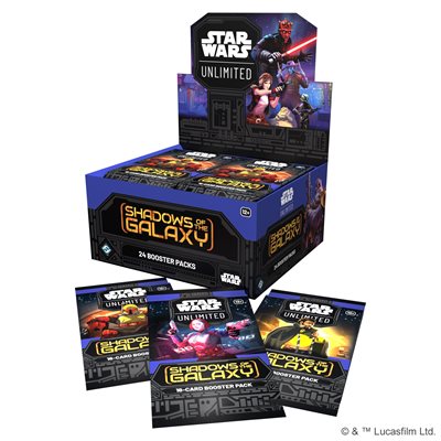 Star Wars: Unlimited: Shadows Of The Galaxy Booster Display ^ JULY 12 2024 (Pre-order)
