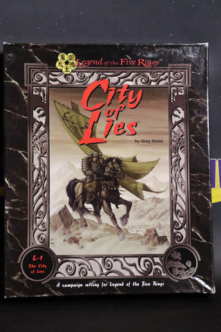 L5R - City of Lies Campaign Box Set - AEG 3004 (USED)