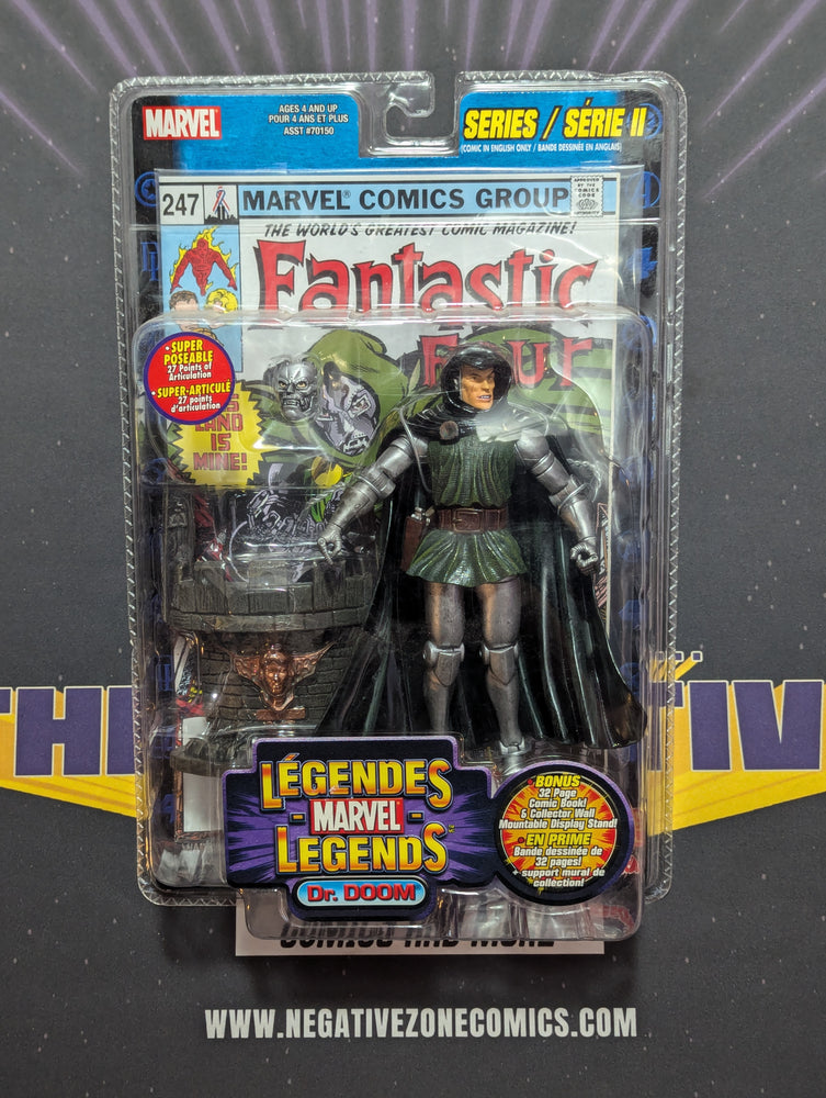 Marvel Legends Series II - Dr. Doom - Bilingual packaging
