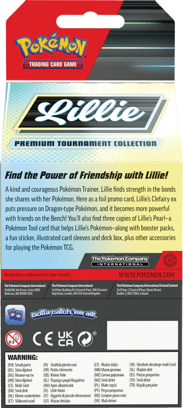POKEMON LILLIE PREMIUM TOURNAMENT COLLECTION