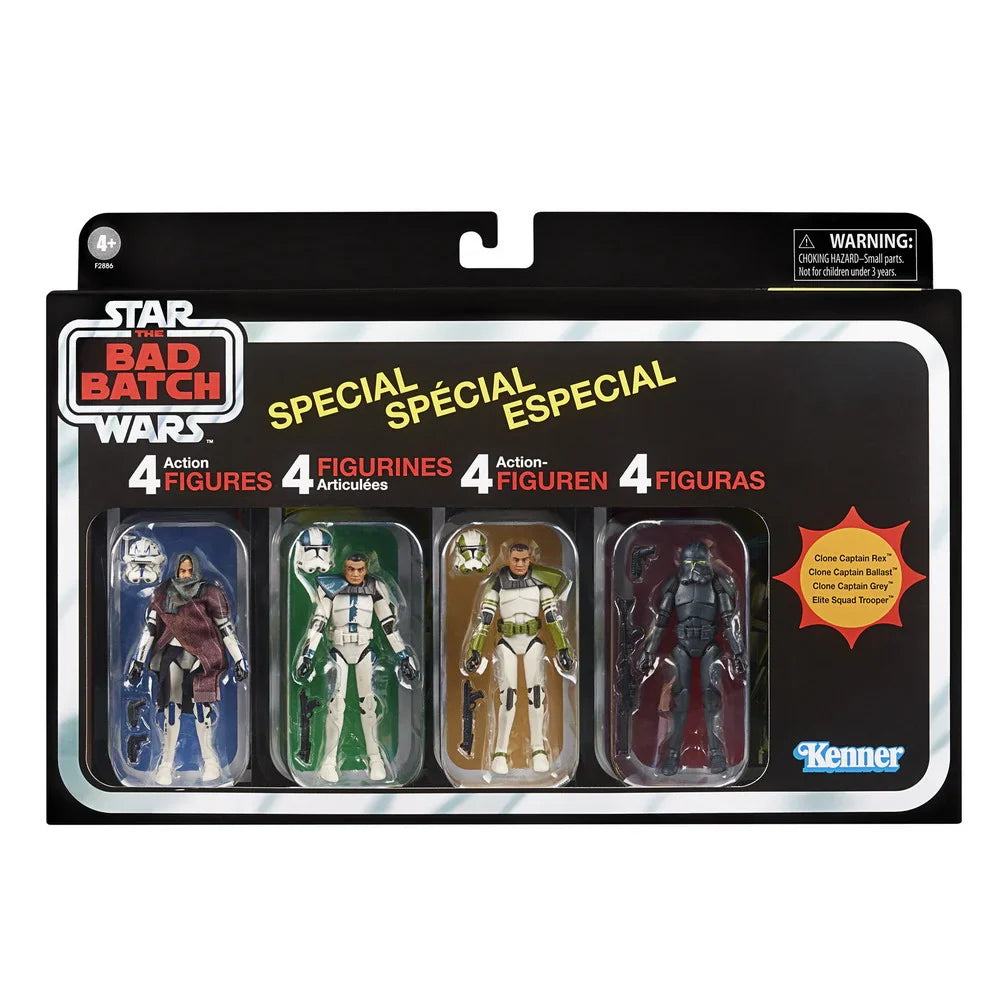 Star Wars: The Vintage Collection - The Bad Batch Special Exclusive Action Figure 4-Pack