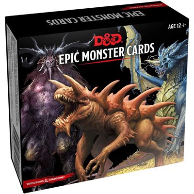 Dungeons & Dragons: Spellbook Cards: Epic Monsters