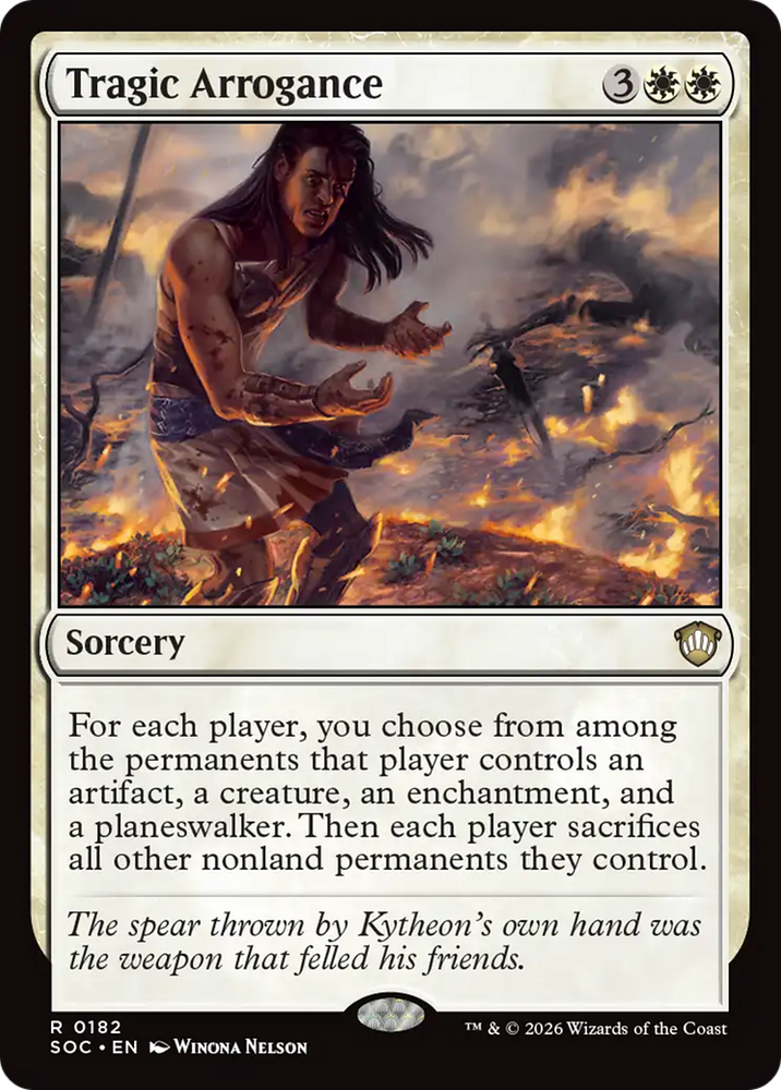 Tragic Arrogance [Secrets of Strixhaven Commander]