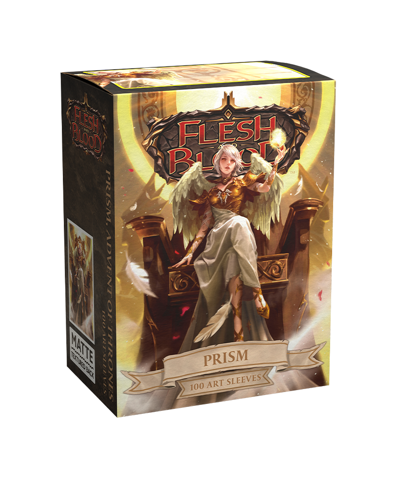 Dragon Shield: Standard 100ct Art Sleeves - Flesh and Blood (Prism, Advent of Thrones - Matte)