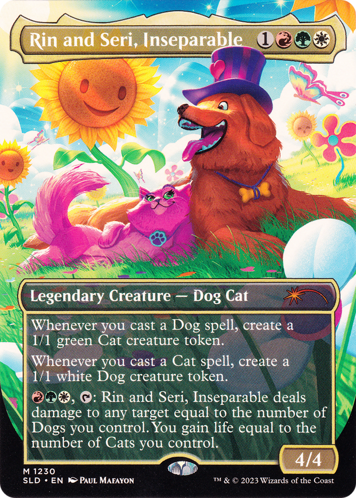Rin and Seri, Inseparable (Borderless) [Secret Lair Drop Series]