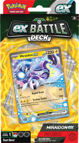 POKEMON BATTLE DECKS MIRAIDON EX