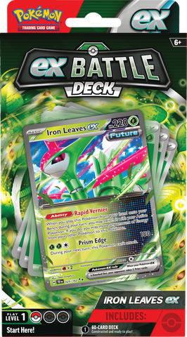 POKEMON BATTLE DECKS IRON LEAVES EX