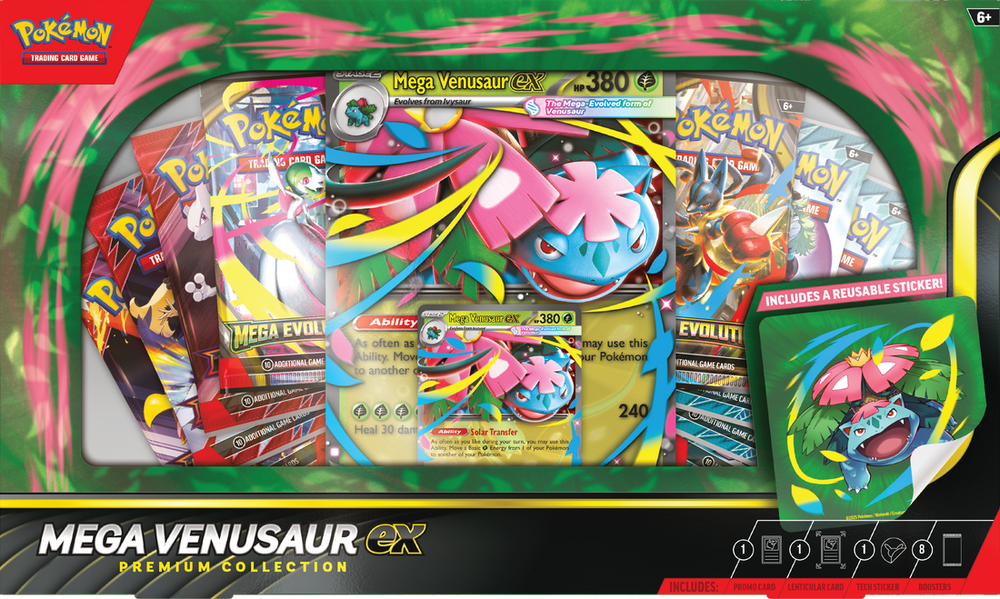 POKEMON MEGA VENUSAUR EX PREMIUM COLLECTIO - PREORDER