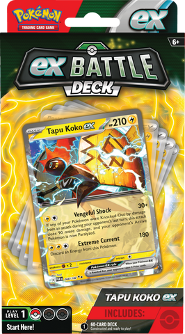 POKEMON BATTLE DECKS TAPU KOKO EX