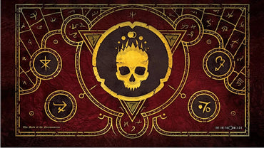 PREMIUM PLAYMAT "THE MARK O/T NECRONOMICON"