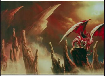 DRAGON SHIELD PLAYMAT LTD ED RUBIS